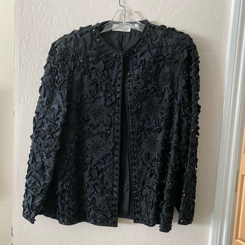 Nordstrom Gallery Black Jacket Large